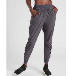 Athleta Gray Track Pants
